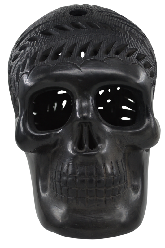 Craneo 'Cuaxicalli' | Barro Negro