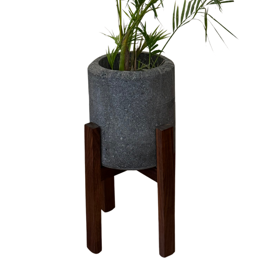 Maceta Lila | Piedra volcánica
