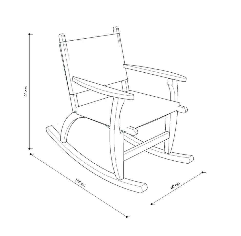 Silla Mecedora 'Tikuch'