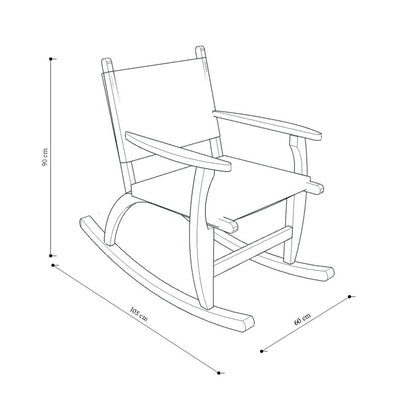 Silla Mecedora 'Tikuch'