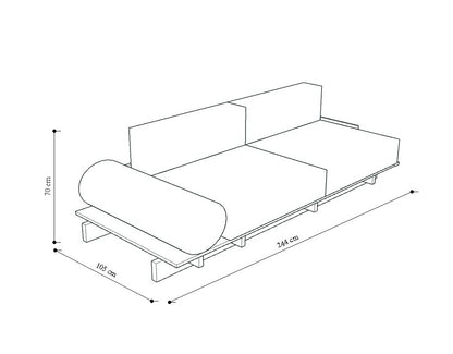 Sillón Dos Plazas | SHOYŪ